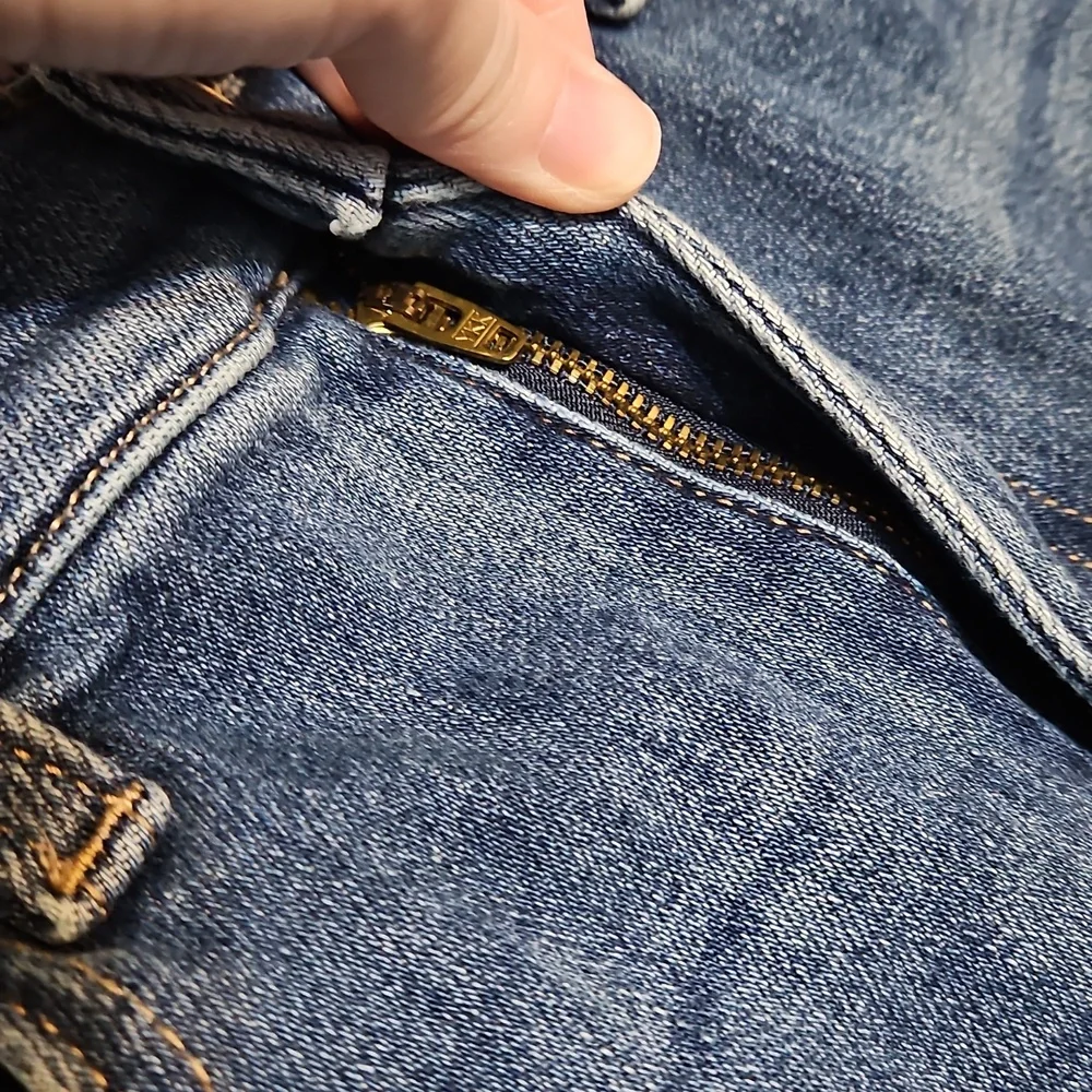 Pistola High-Rise Kick Flare Cropped Distressed Denim Jeans - Picture 8 of 11